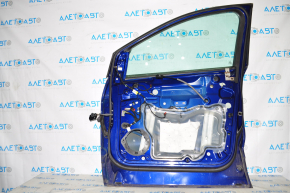 Дверь в сборе передняя правая Ford Escape MK3 13-синий J4, keyless, тычка