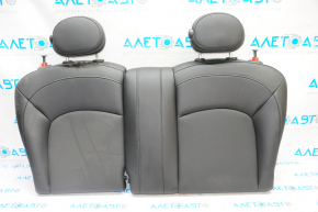 Задний ряд сидений 2 ряд Mini Cooper F56 3d 14- черн кожа, только спинки