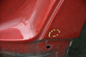 Четверть крыло задняя левая Toyota Prius 30 10-15 красная, крашеная, тычки