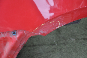 Четверть крыло задняя правая Toyota Prius 30 10-15 красная, крашеная, тычки, вмятинки