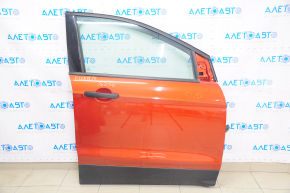 Дверь в сборе передняя правая Ford Escape MK3 13-19 оранжевый BP, тычки