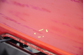 Дверь багажника голая со стеклом Ford Escape MK3 17-19 рест, оранжевый BP, тычки