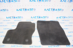 Комплект килимків салону Ford Escape MK3 13-19 ганчірка чорний