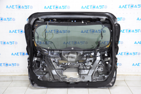 Дверь багажника голая со стеклом Infiniti QX50 19- черный KH3, с молдингом