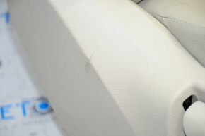 Пасажирське сидіння VW Tiguan 09-17 з airbag, електро+ хутро, шкіра беж, подряпина