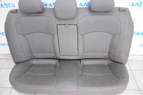Задний ряд сидений 2 ряд Hyundai Sonata 11-15 кожа серый, под химчистку