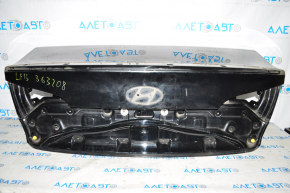Кришка багажника Hyundai Sonata 15-17 чорний S3