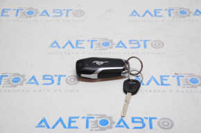 Ключ Ford Mustang mk6 15-902 МГц 5 кнопок, поліз хром