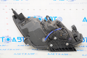 Фара передня ліва гола Infiniti Q50 16-19 без AFS, з кріпленням, LED, топляк, пісок