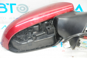 Зеркало боковое правое Toyota Camry v70 18- 3 пина, красный 3T3, без накладки
