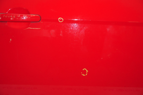 Дверь в сборе передняя правая Ford Focus mk3 11-18 красный PQ, скол, тычка