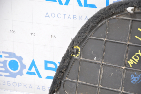 Накладка збоку центральної консолі ліва Acura MDX 07-13 зламані 3 кріплення