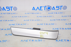 Накладка порога задняя левая внешн Infiniti Q50 14- хром