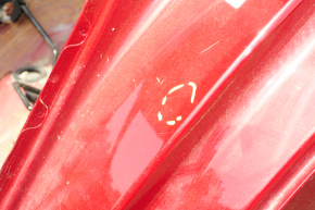 Четверть крыло задняя левая Toyota Camry v70 18- красный 3T3, тычки, на кузове