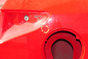 Четверть крыло задняя правая Ford Focus mk3 11-18 4d красная на кузове, тычка