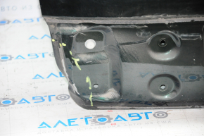 Двері багажника голі зі склом Fiat 500L 14- під камеру зелений PGQ, зам'ятий кут