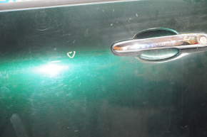Дверь в сборе передняя левая Fiat 500L 14- зеленый PGQ, тычки