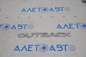 Эмблема OUTBACK двери багажника Subaru Outback 20-