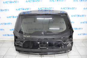 Дверь багажника голая со стеклом Ford Escape MK3 17-19 рест, черный G1