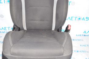 Пасажирське сидіння Chevrolet Camaro 16- airbag, електро, ганчірка, чорно-сіре