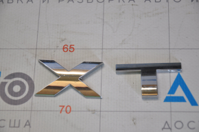 Эмблема надпись XT двери багажника Subaru Forester 14-18 SJ