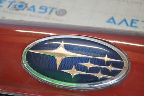 Молдинг дверей багажника Subaru Forester 14-18 SJ з емблемою, зламане кріплення, потертості