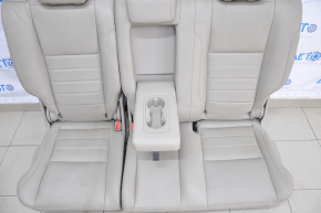 Задній ряд сидінь 2 ряд Ford C-max MK2 13-18 шкіра бежевий прим'яті клямки ременів безпеки