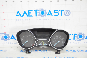 Щиток приладів Ford Escape MK3 17-19 рест, великий екран, 76к, тріщина на склі