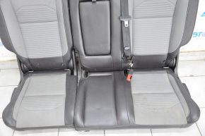 Задний ряд сидений 2 ряд Ford Escape MK3 17- кожа черно-серое, под химчистку