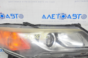 Фара передняя правая в сборе Acura ILX 13-15 дорест, ксенон, под полировку