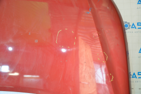 Капот голый Hyundai Sonata 15-17 usa красный TR тычки, вмятины
