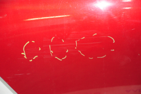 Дверь в сборе задняя правая Hyundai Sonata 15-19 красный TR, вмятины