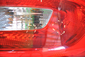 Фонарь внешний крыло правый Hyundai Sonata 15-17 лампа, царапины