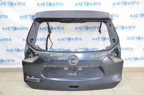 Двері багажника голі Nissan Rogue 14-16 синій RBG тичка, тріщини