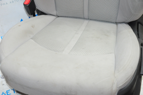 Водійське сидіння Hyundai Sonata 15-17 без airbag, механіч, ганчірка сіра, під хімчистку