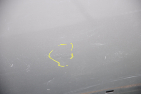 Дверь голая задняя левая Mitsubishi Galant 07-12 рест серебро вмятинка тычка