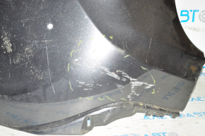 Бампер задний голый Toyota Avalon 13-18 графит, сломан, царапины, надрывы, трещина