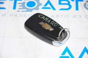 Ключ Chevrolet Camaro 16- 5 кнопок, затерт