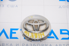 Центральный колпачок на диск R18 Toyota Highlander 14-19 царапины