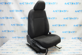 Пассажирское сидение VW Jetta 11-18 USA без airbag, механич, тряпка черн, под химчистку, припалено