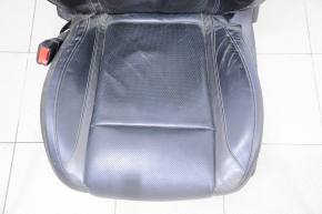 Сидіння водія Dodge Challenger 15- рест, з airbag, електр+механ, шкіра, чорне, потерта шкіра