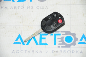 Ключ Ford Focus mk3 11-18 4 кнопки, дефект емблеми, затертий