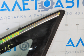 Форточка глухое стекло задняя правая Hyundai Sonata 15-19 потертости, тычки
