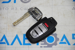 Ключ Audi Q5 8R 09-17 тип2, smart, 4 кнопки, дефект хрома