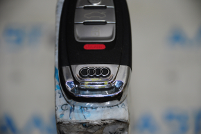 Ключ Audi Q5 8R 09-17 тип2, smart, 4 кнопки, дефект хрома