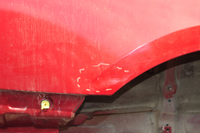 Четверть крыло задняя правая Hyundai Sonata 15-17 красная на кузове, вмятины