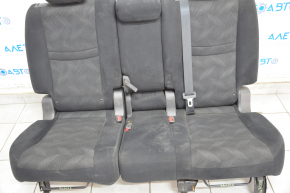 Задний ряд сидений 2 ряд Nissan Rogue 14-20 тряпка черн, под химч