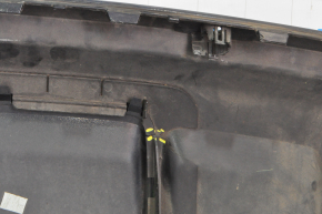 Губа заднього бампера під 2 труби Audi Q5 8R 13-17 рест, синій, потертості, зламані кріплення, тріщини, відсутній фрагмент