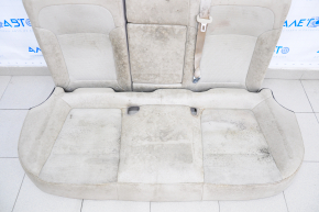 Задний ряд сидений 2 ряд Chevrolet Malibu 13-15 комбинированная кожа, бежевый, под химчистку