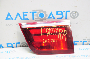 Ліхтар внутрішній кришка багажника правий BMW X5 E70 11-13 рест тріщини на склі